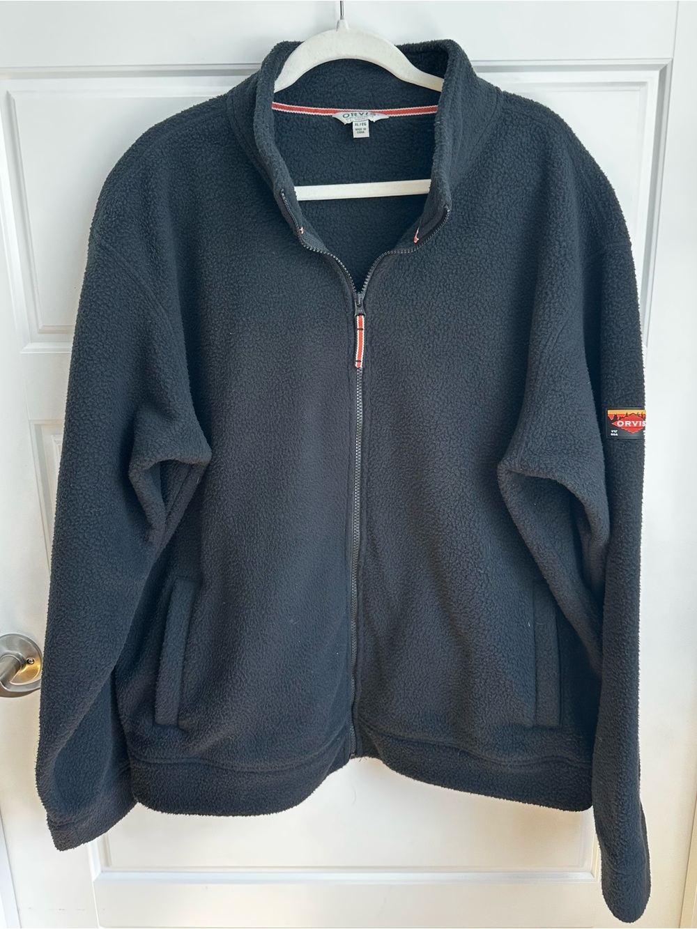 Orvis Men's Classic Collection Full Zip Heavyweight Fleece Jacket Size XL